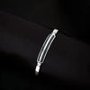 925 Silver Black Diomand Kada Bracelet for Kids | Child