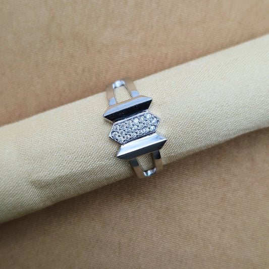 925 Silver Bold Sharp Ring for Women