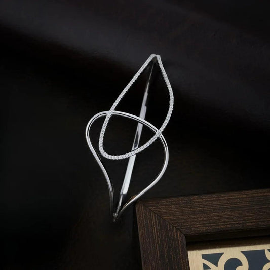 925 Silver Bracelet like Delicate Bangle for Women