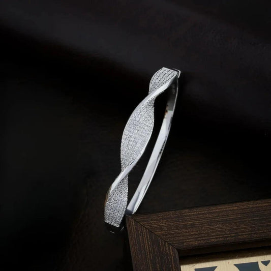 925 Silver Bracelet like Unique Bangle for Women