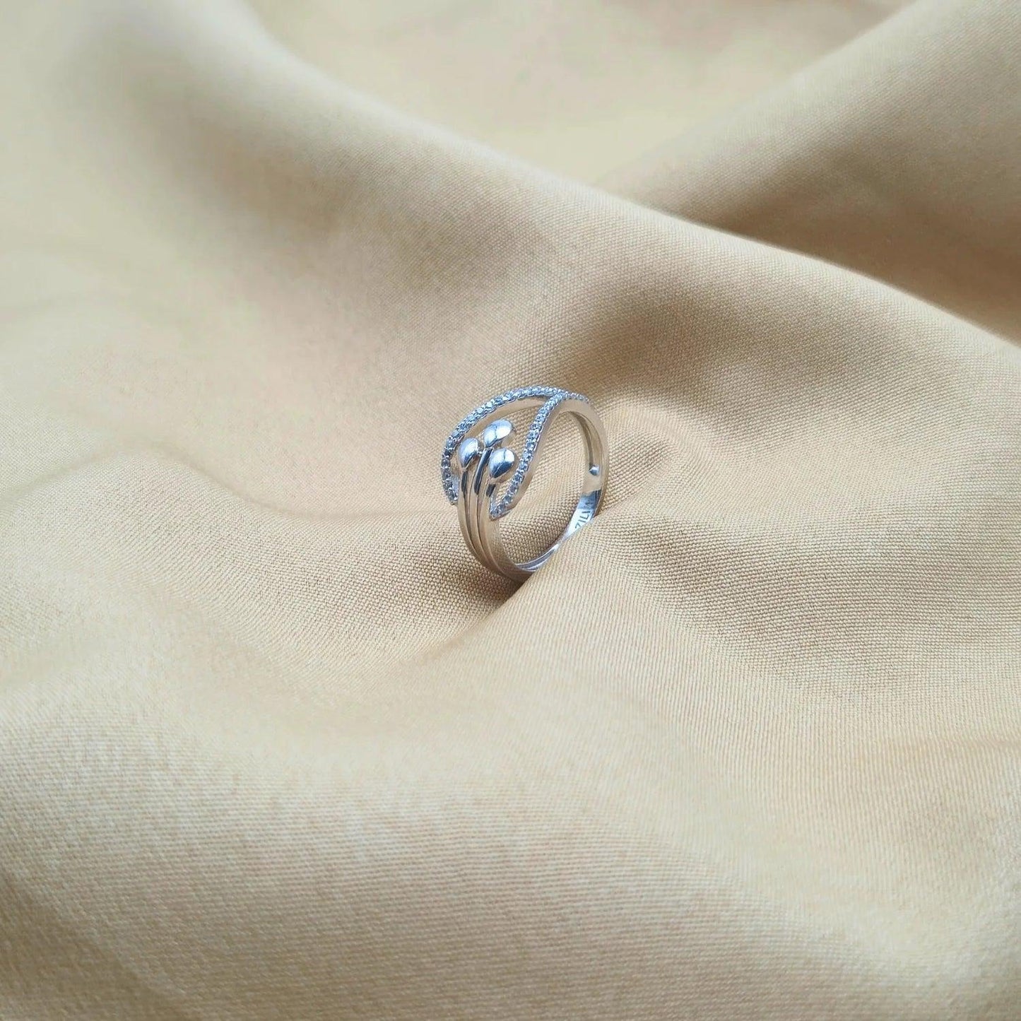 925 Silver Classic Pear Ring for Women