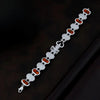 925 Silver DAMRU Design Rudraksha Bracelet for Men