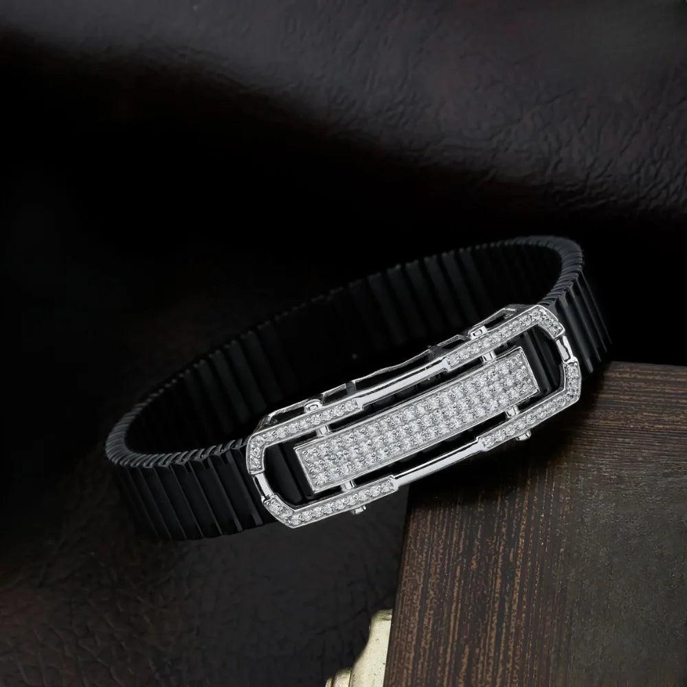 925 Silver Delicate Rolex Bracelet for Men
