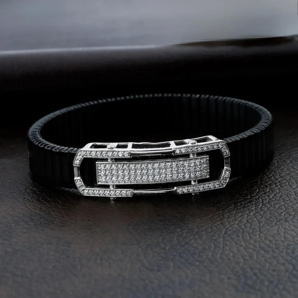 925 Silver Delicate Rolex Bracelet for Men