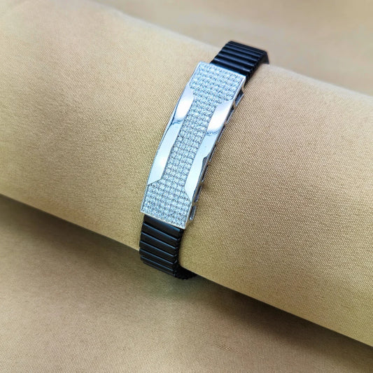 925 Silver Designer Rolex Bracelet for Men