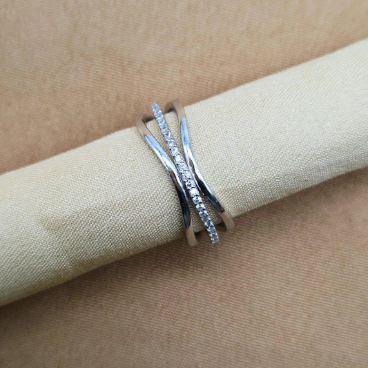 925 Silver Fine Cubic Zircon Ring for Women