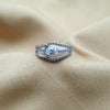 925 Silver Glam Oval Ring for Women