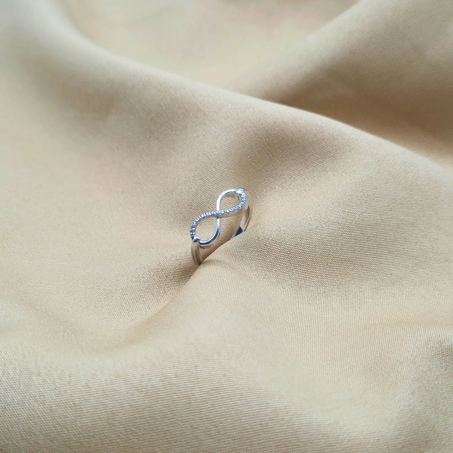 925 Silver Infinity Style Ring for Women