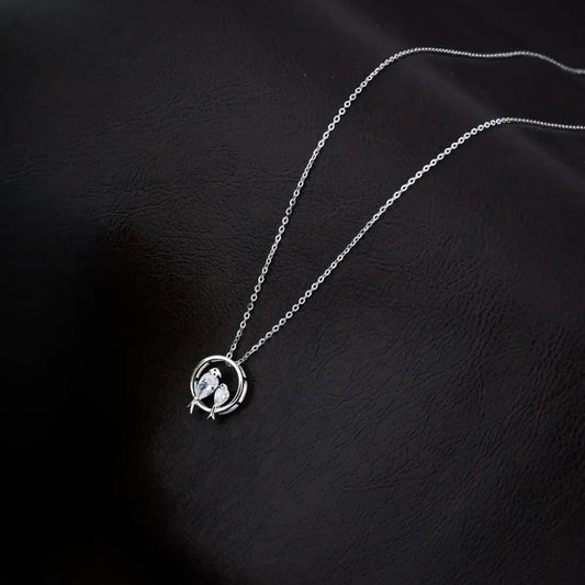 925 Silver Love Bird Pendant for Women