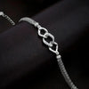 925 Silver Multi Chain with Diomand Bracelet for Women