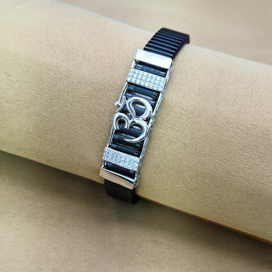 925 Silver Om Rolex Bracelet for Men