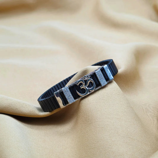 925 Silver Om Rolex Bracelet for Men