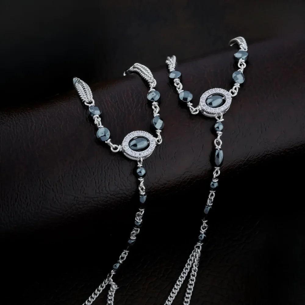 925 Silver Oval Bracelet for Kids | Child