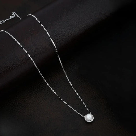 925 Silver Pearl Pendant for Women