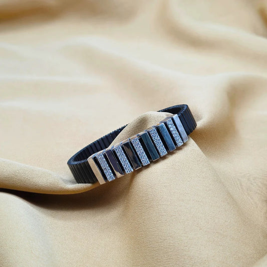 925 Silver Slim Line Rolex Bracelet for Men