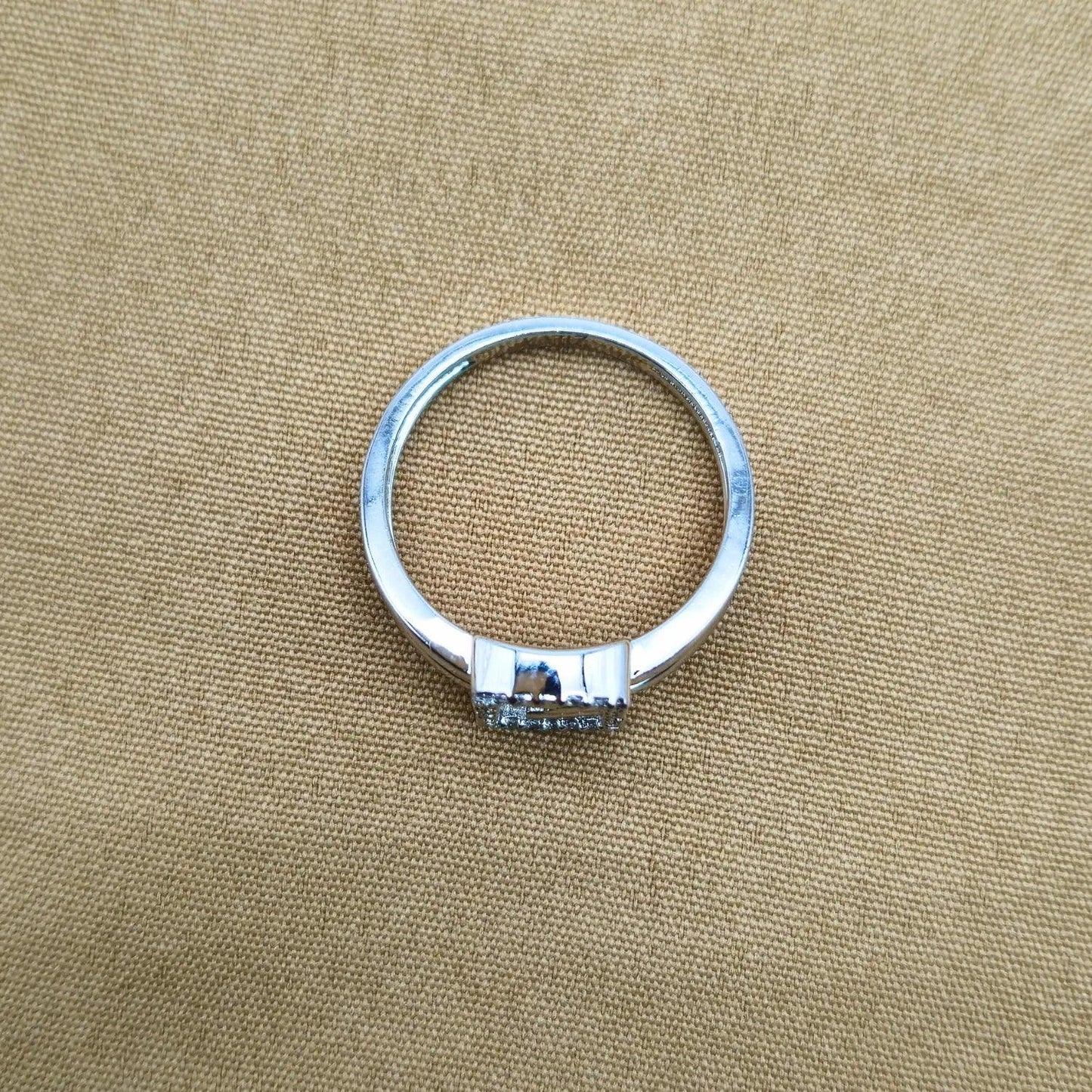 925 Silver Square Ring for Women