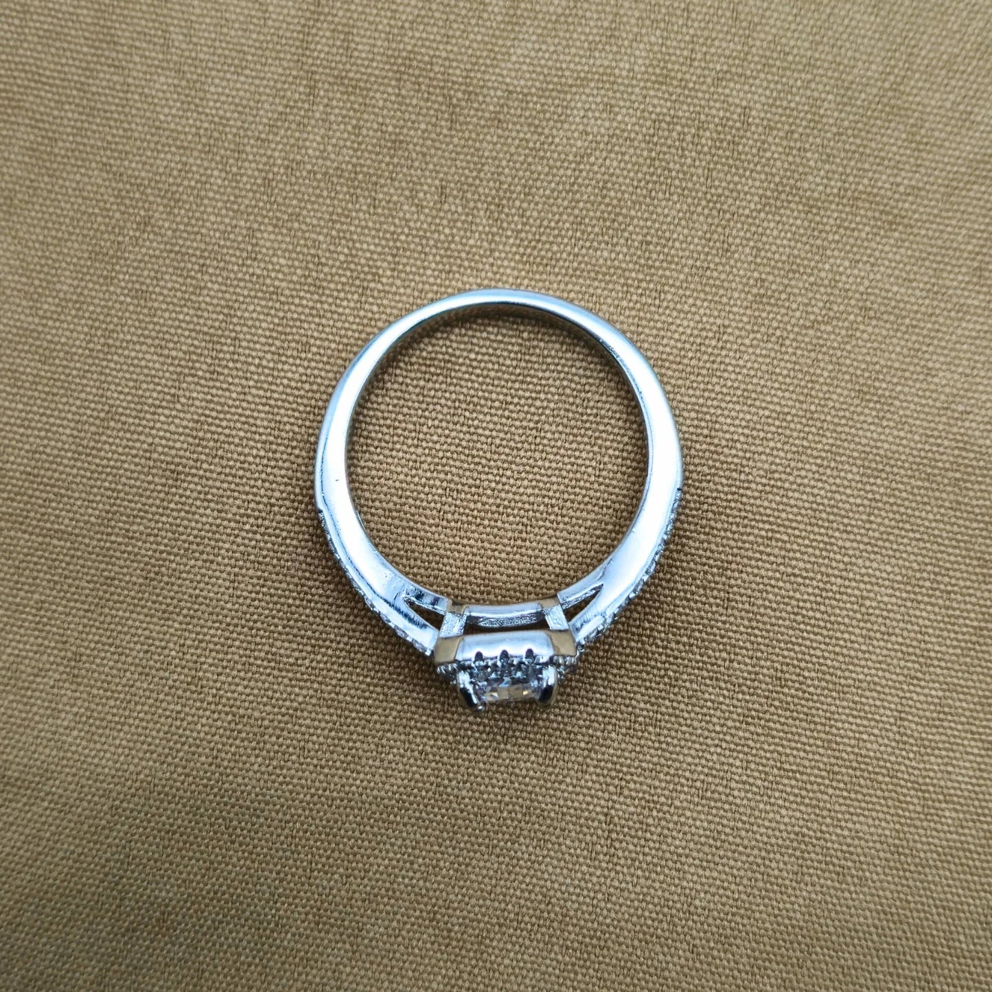 925 Silver Stunning Cusion Ring for Women