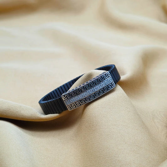 925 Silver Versace Rolex Bracelet for Men