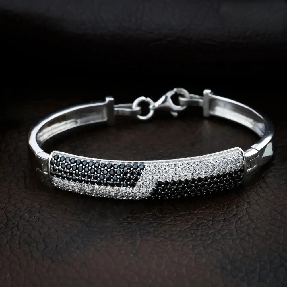 925 Silver Zic Zac Kada Bracelet for Kids | Child