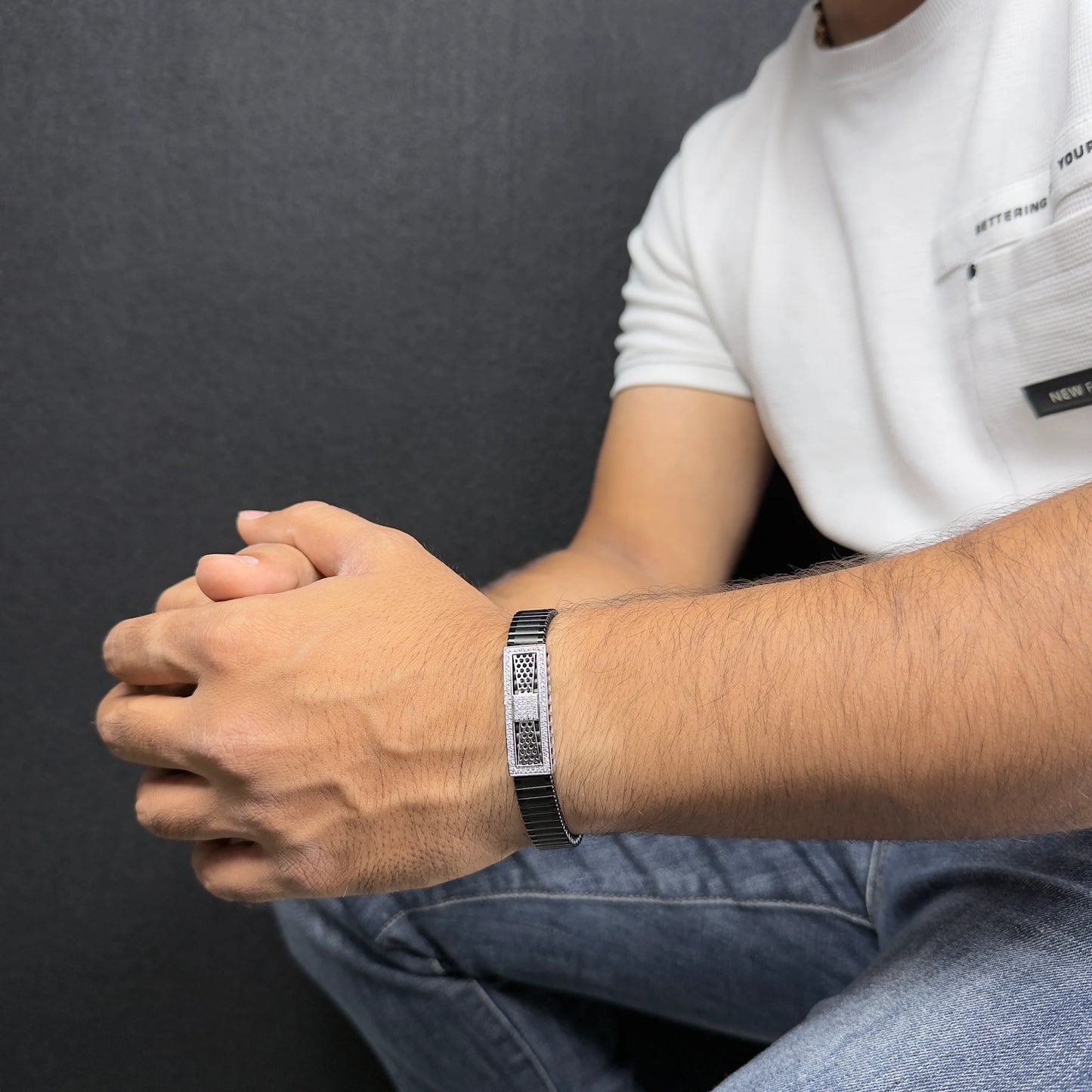 925 Silver Stylish Rolex Bracelet for Men