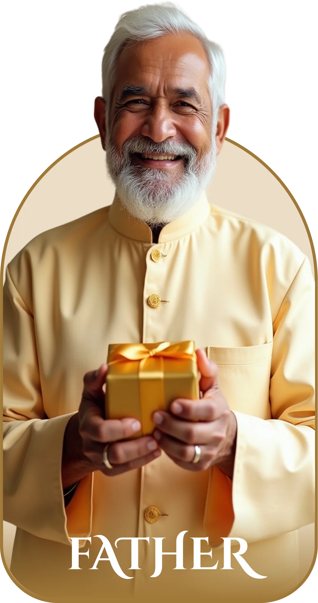 Father Gifting Jewelry