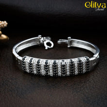 Kids Kadaa Bracelet with Black & White Diamond - glitva