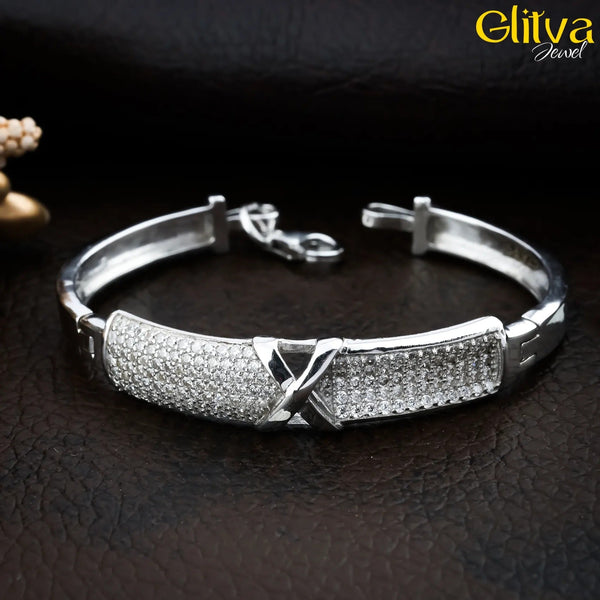 Kids Kadaa Bracelet with White Diamond - glitva