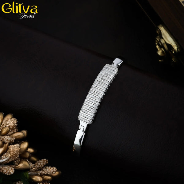 Kids Kadaa Bracelet with White Diamond - glitva