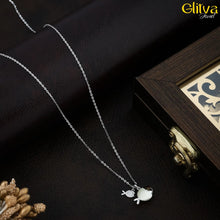 Little Fish Pendant Silver Necklace for Women - glitva