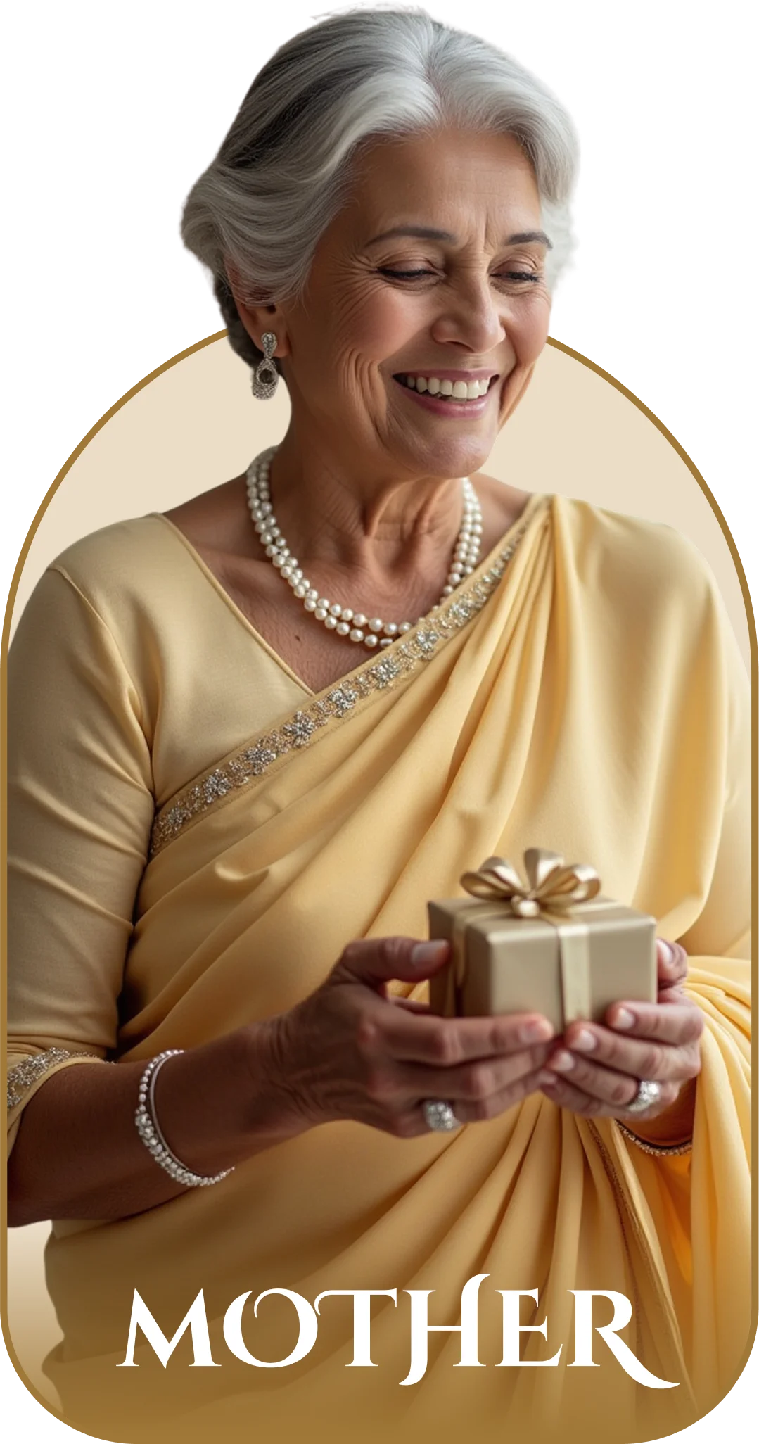 Mother Gifting Jewelry