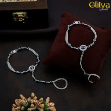 Oval 925 Sterling Silver Kids Bracelet Nazariya - glitva