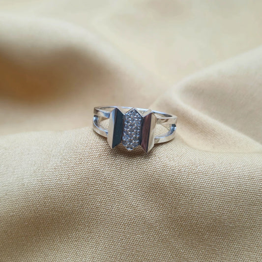 925 Silver Bold Sharp Ring for Women