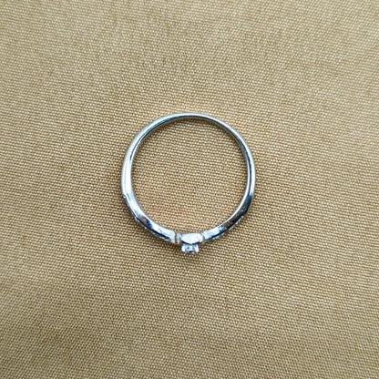 925 Silver Delicate Star Ring for Women