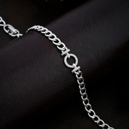 925 Silver Delicate Swarovski Diomand Bracelet for Women