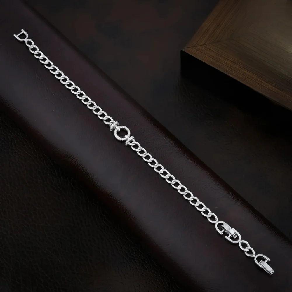 925 Silver Delicate Swarovski Diomand Bracelet for Women