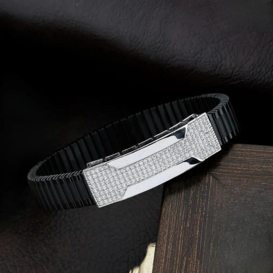 925 Silver Designer Rolex Bracelet for Men