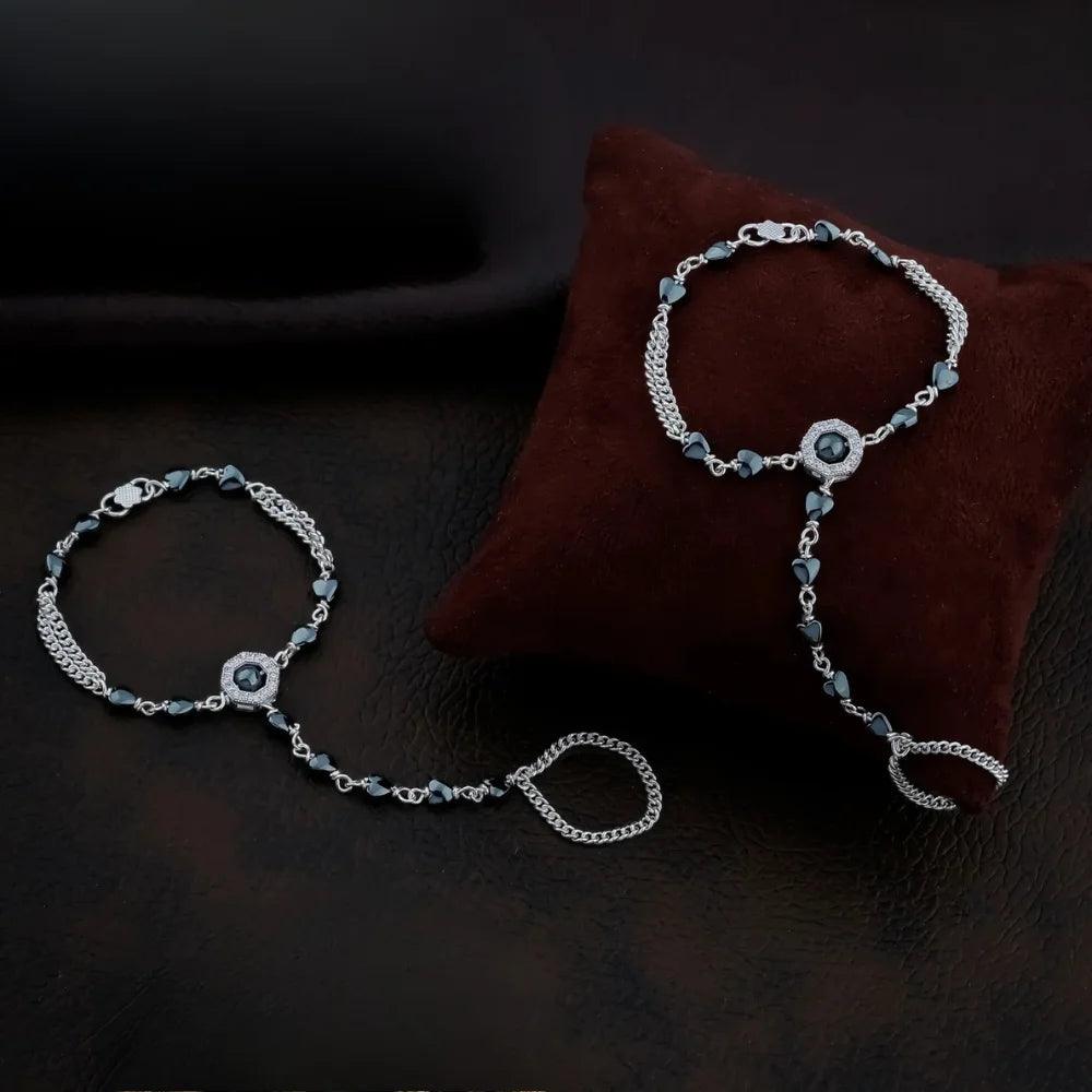 925 Silver Hexagon Bracelet for Kids | Child