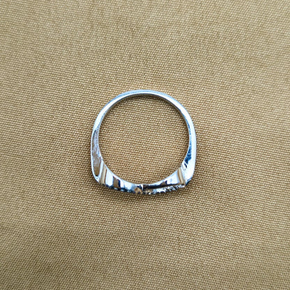 925 Silver Infinity Style Ring for Women