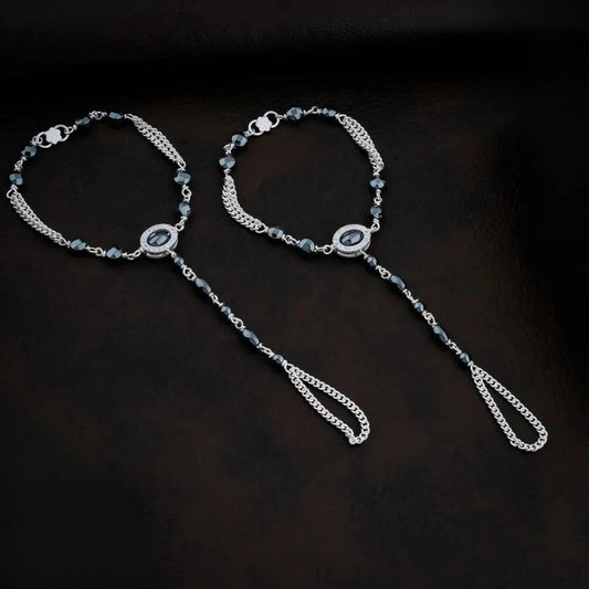 925 Silver Oval Bracelet for Kids | Child