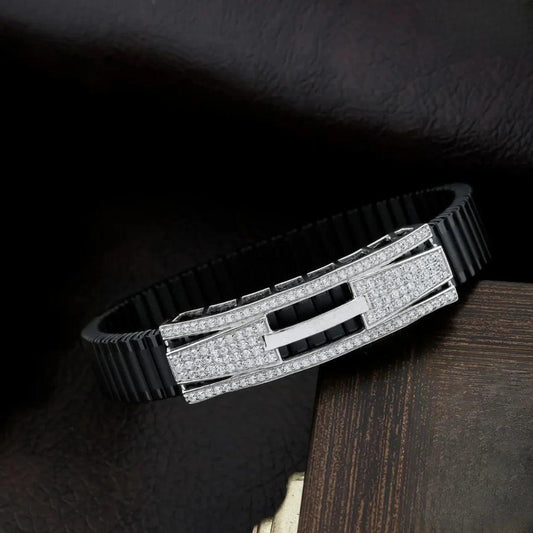 925 Silver Precious Rolex Bracelet for Men