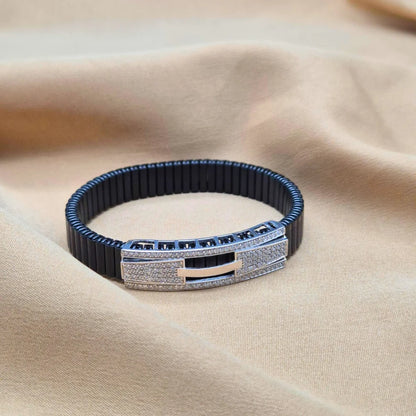 925 Silver Precious Rolex Bracelet for Men