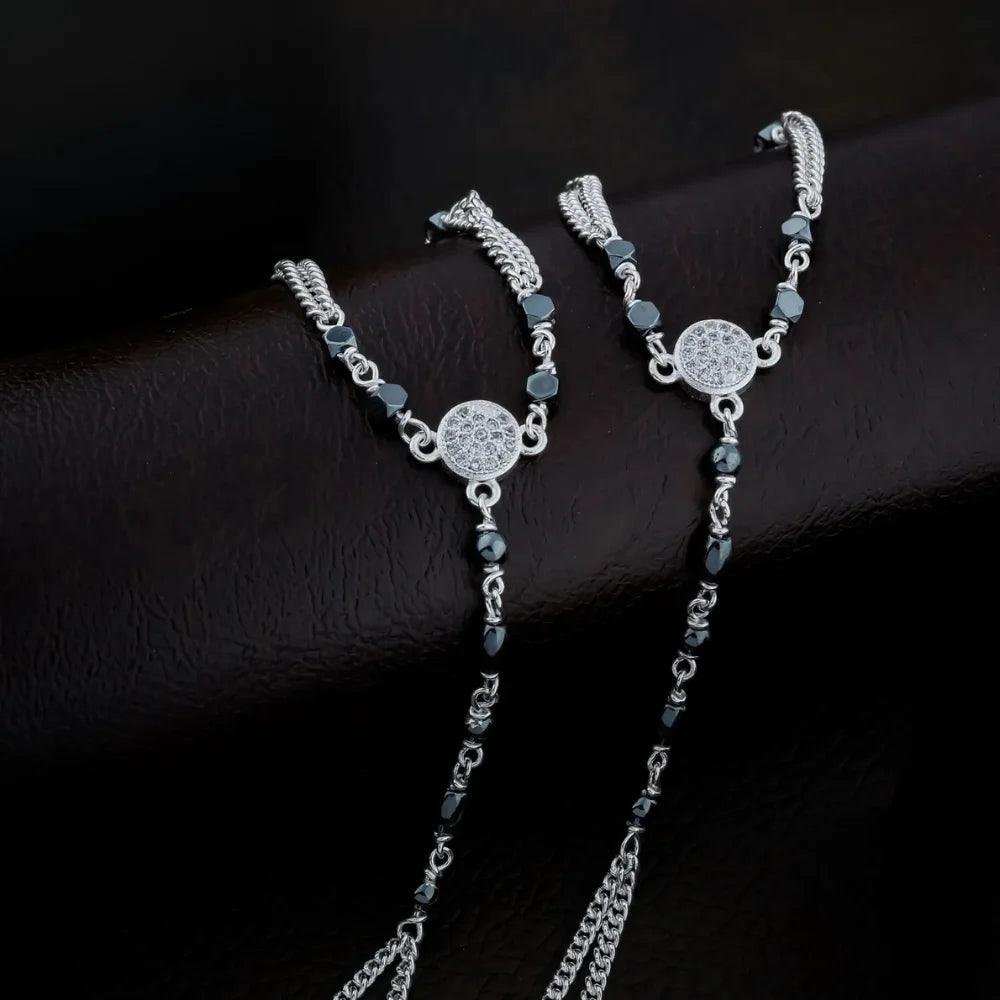 925 Silver Round Bracelet for Kids | Child