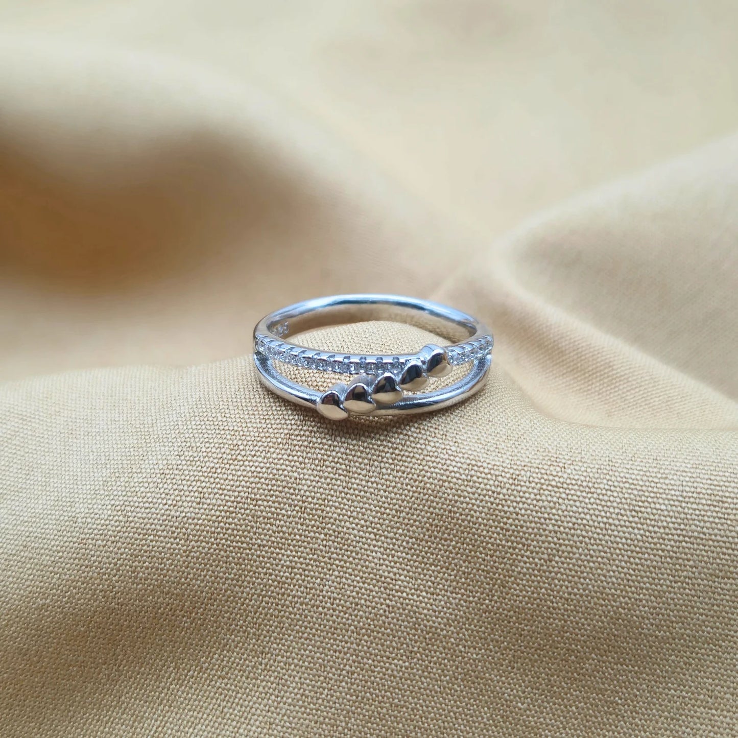 925 Silver Sizzling Style Ring for Women