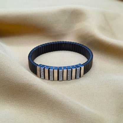 925 Silver Slim Line Rolex Bracelet for Men