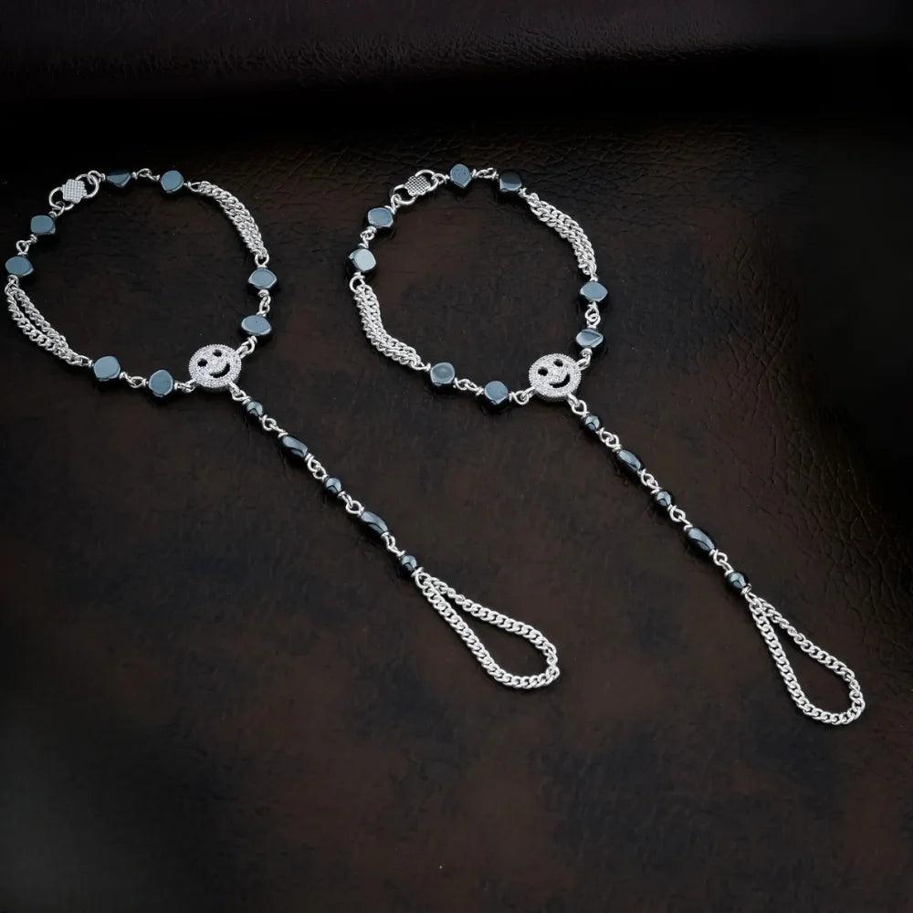 925 Silver Smiley Bracelet for Kids | Child