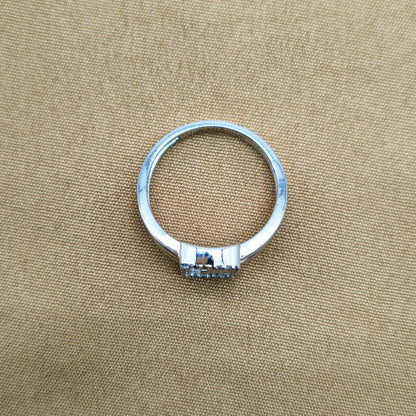 925 Silver Square Ring for Women