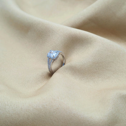 925 Silver Stunning Cusion Ring for Women