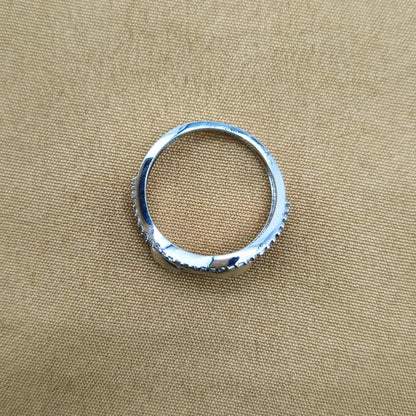925 Silver Unique Curve Ring for Women