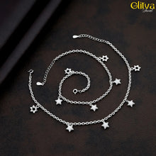 Women Chain Anklet with Star Pendant - glitva